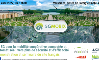 Démonstration et séminaire du projet européen 5G-MOBIX – Site français